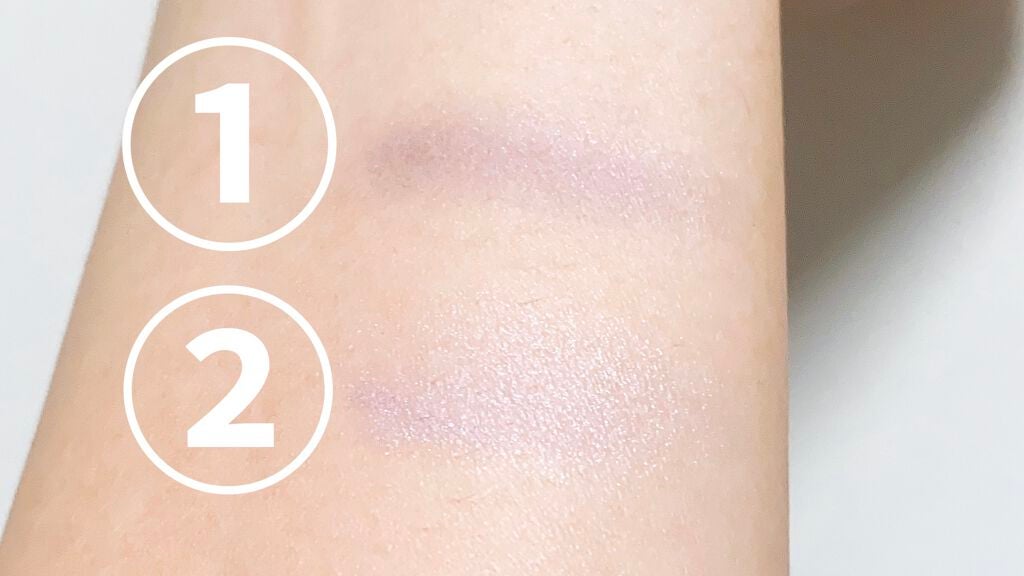 ツイン カラー アイシャドウ/ちふれ/アイシャドウパレットを使ったクチコミ(4枚目)