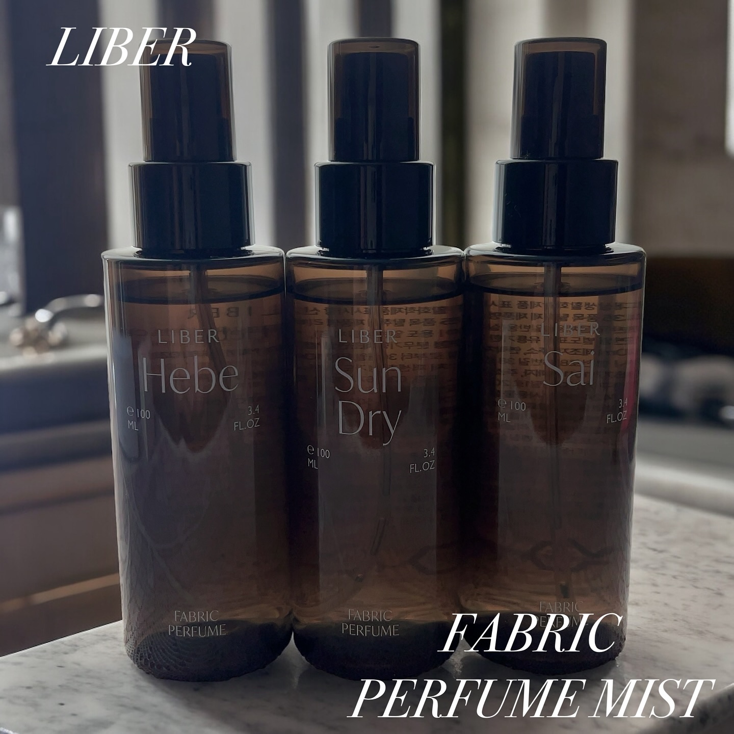 FABRIC PERFUME 4.Hebe/LIBER/ファブリックミストを使ったクチコミ（1枚目）