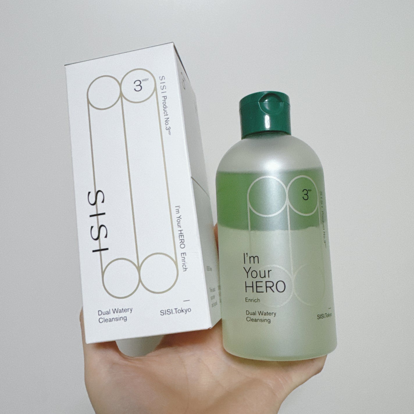 アイムユアヒーロー エンリッチ/SISI/クレンジングウォーターを使ったクチコミ(1枚目)