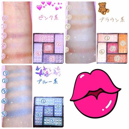 30COLORSEYESHADOWPALETTE/Dolly Angel/アイシャドウパレットを使ったクチコミ(3枚目)