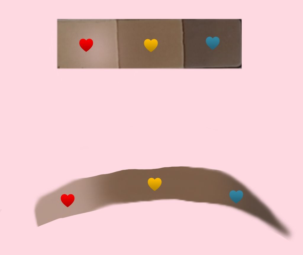 UR GLAM EYEBROW POWDER/U R GLAM/パウダーアイブロウを使ったクチコミ(2枚目)