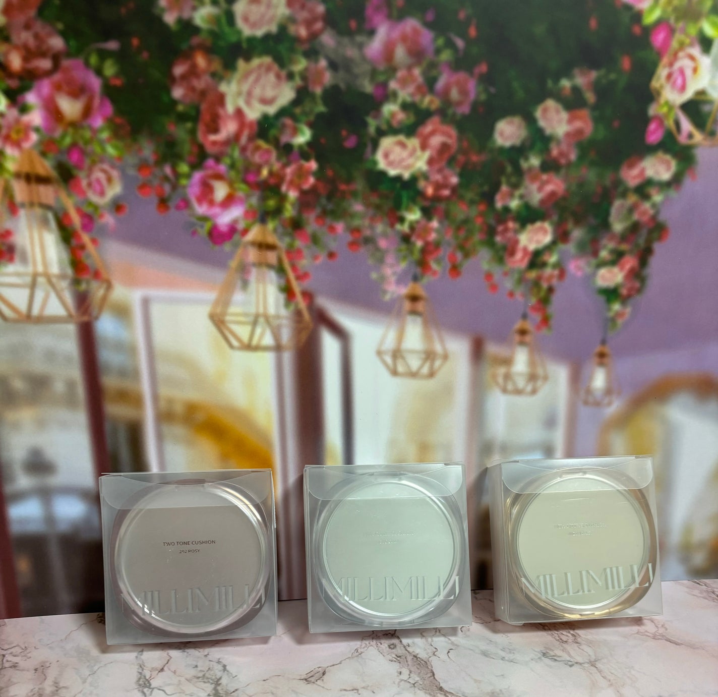 chiho コスメコンシェルジュアンバサダー on LIPS 「ミリミリから、4月20日に「ツートンクッションファンデーション..」(3枚目)