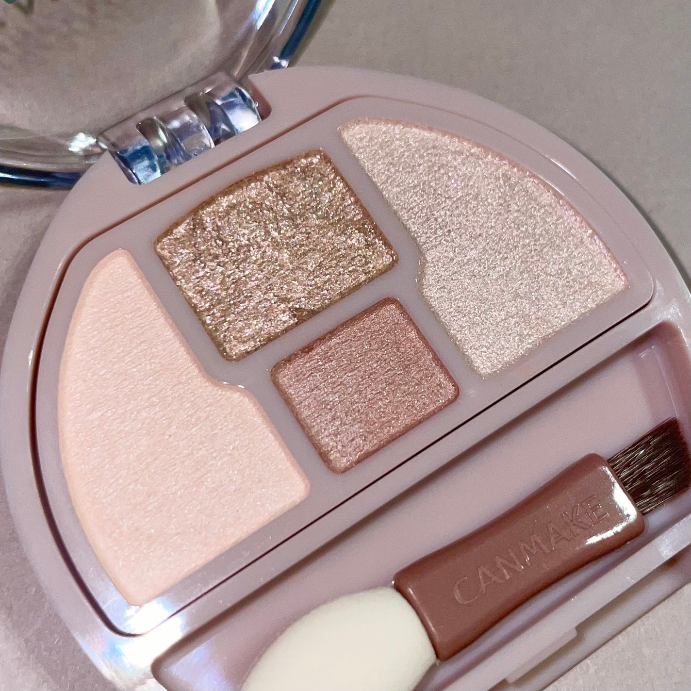 プランぷくコーデアイズ/キャンメイク/パウダーアイシャドウを使ったクチコミ(3枚目)