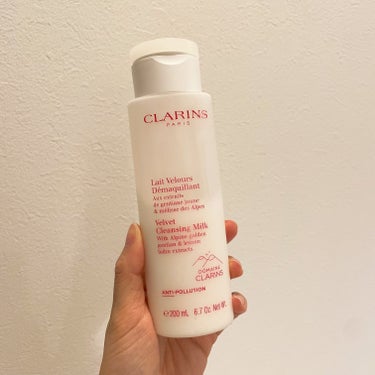 ベルベット クレンジング ミルク 200ml/CLARINS/ミルククレンジングを使ったクチコミ（1枚目）