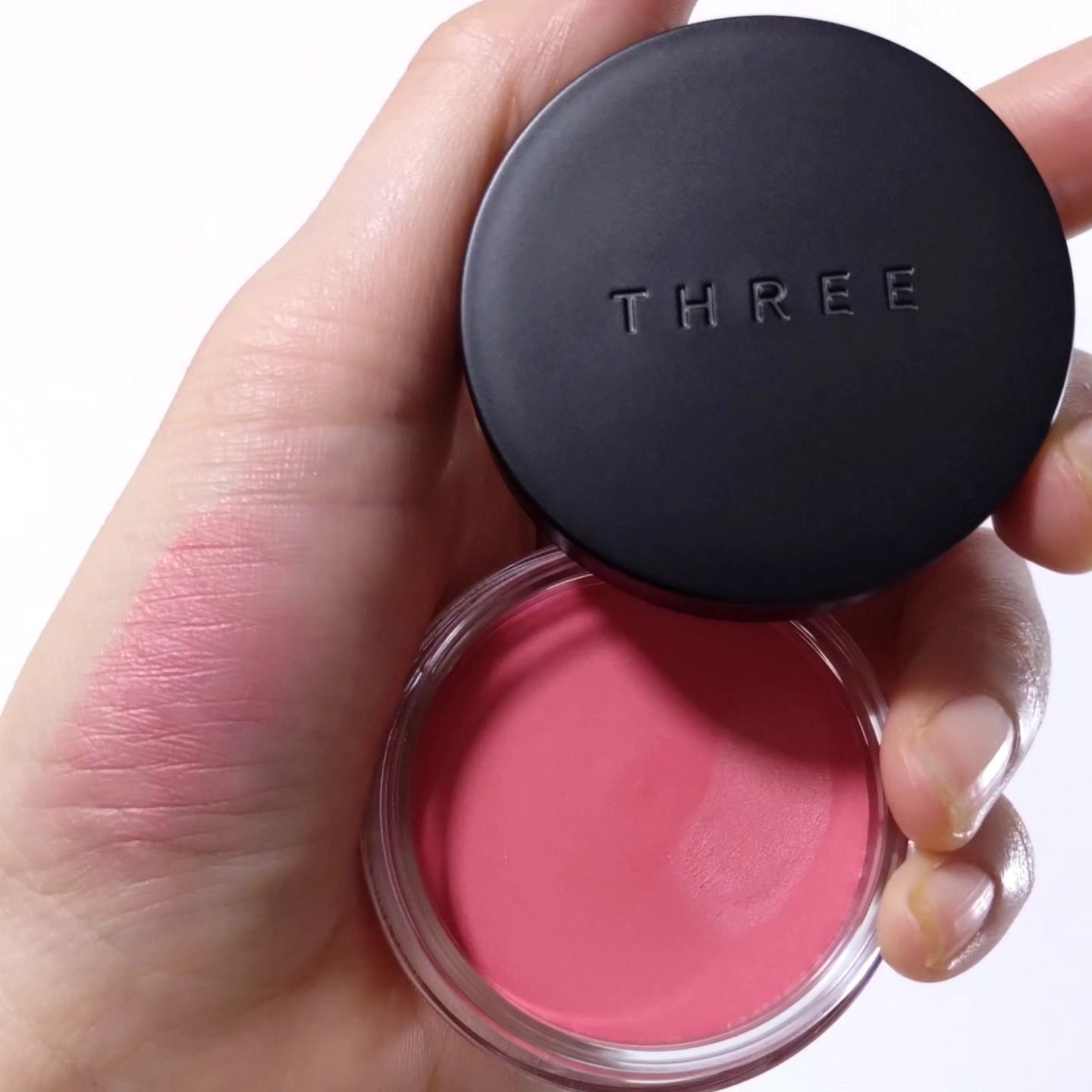 THREE グラムトーンカラーカスタード/THREE/ジェル・クリームチークを使ったクチコミ（1枚目）