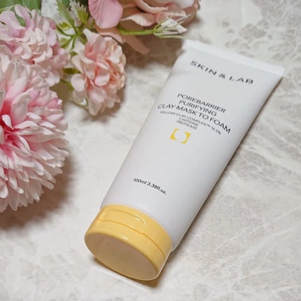ポアバリアピューリファイングクレイマスクトゥフォーム/SKIN&LAB/洗い流すパック・マスクを使ったクチコミ(2枚目)