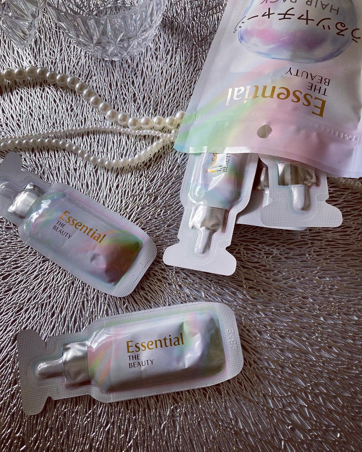 ザビューティ うるツヤチャージヘアパック/エッセンシャル/ヘアマスク・ヘアパックを使ったクチコミ（1枚目）