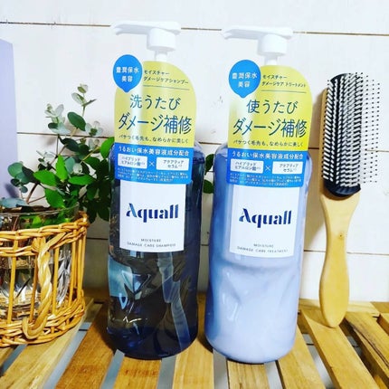 モイスチャーダメージケア シャンプー/トリートメント/Aquall/市販シャンプーを使ったクチコミ(4枚目)