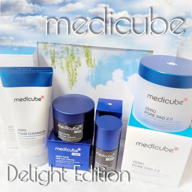 MEDICUBE Zero Foam Cleanserのクチコミ「#PR @medicube_japan 様にデイライトエディションを頂きました⭐濃密泡で洗顔し.....」（1枚目）