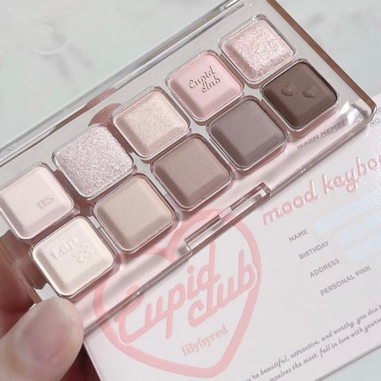 ムードキーボード/lilybyred/アイシャドウパレットを使ったクチコミ(3枚目)