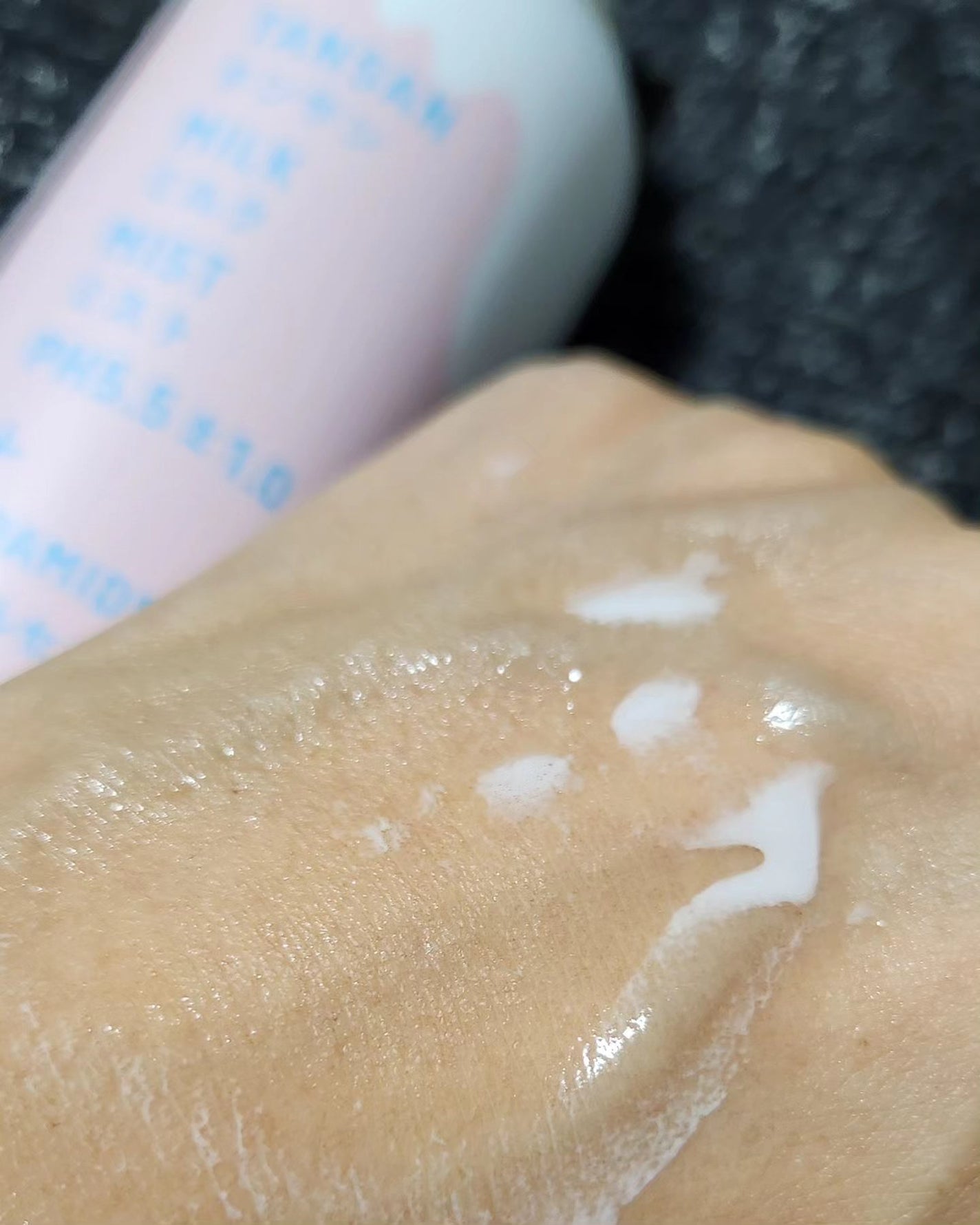 SHEE BY LITS 炭酸ミルクミスト/リッツ/ミスト状化粧水を使ったクチコミ(3枚目)