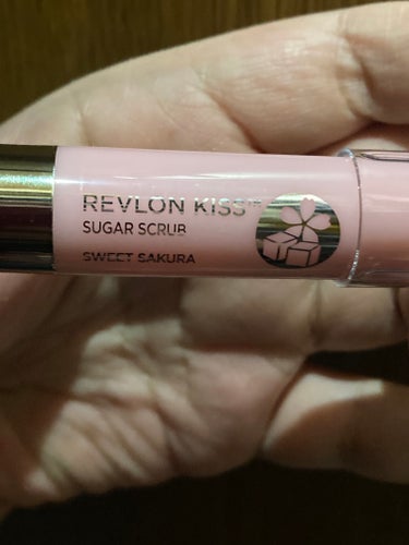 レブロン キス シュガー スクラブ 115 スウィート サクラ/REVLON/リップスクラブを使ったクチコミ（3枚目）