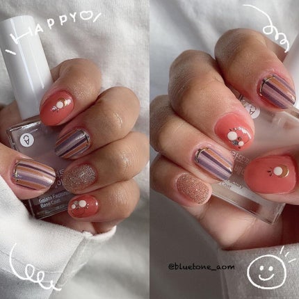 ネイルフィット ジェルネイルシール/GELATO FACTORY/ネイルシールを使ったクチコミ(1枚目)