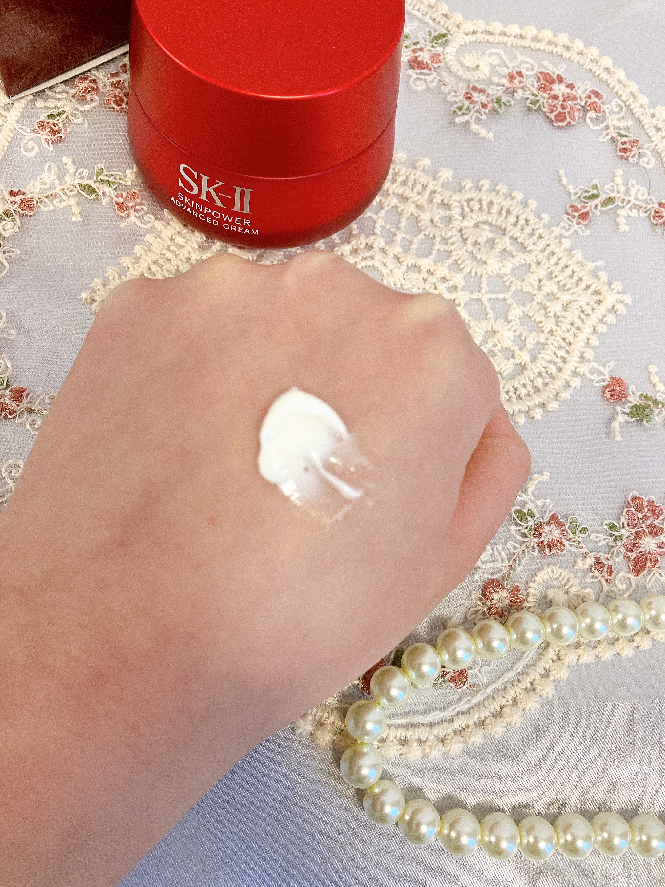 スキンパワー アドバンスト クリーム/SK-II/フェイスクリームを使ったクチコミ（3枚目）