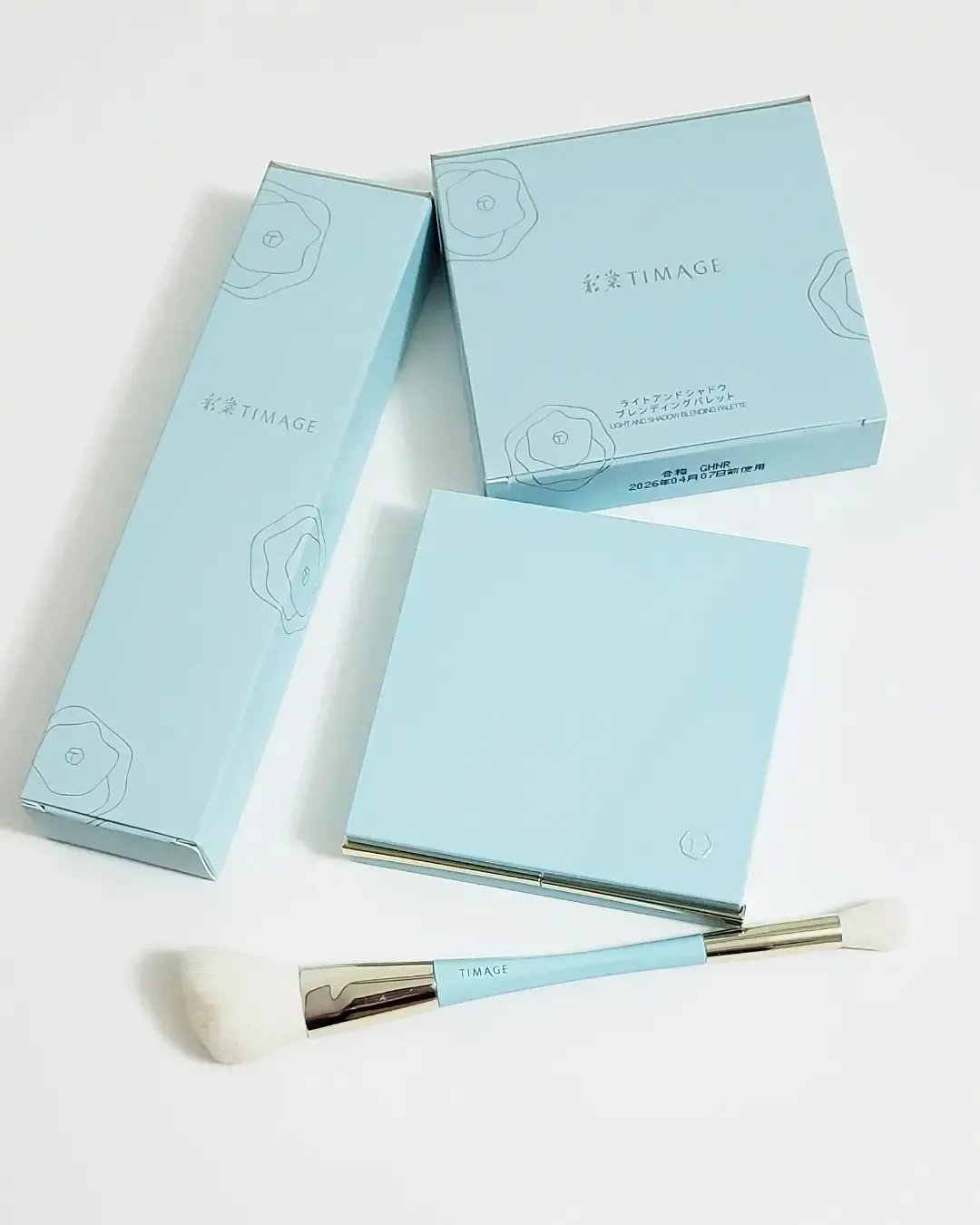 ハイライトシェーディングパレット/TIMAGE/パウダーハイライトを使ったクチコミ（1枚目）