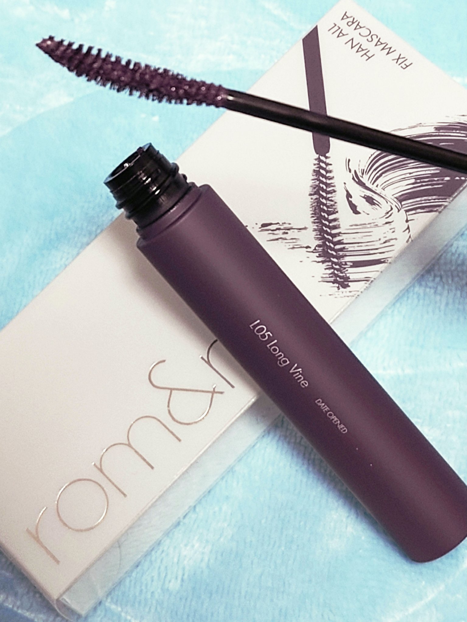 ハンオールフィックスマスカラ L05 ロングバイン(LONG VINE)(日本限定)/rom&nd/マスカラを使ったクチコミ（3枚目）