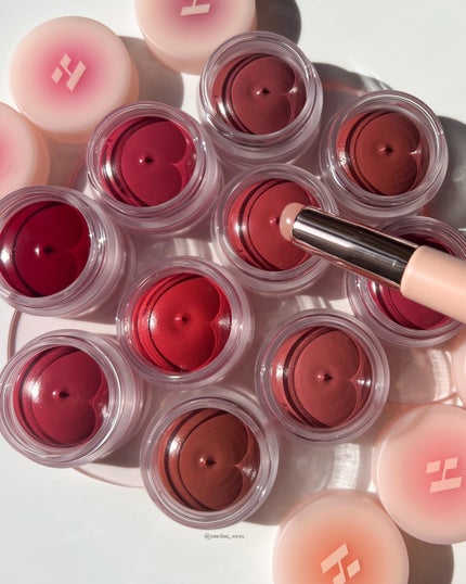 メルティングブラーリップポット/HOLIKA HOLIKA/口紅を使ったクチコミ(4枚目)