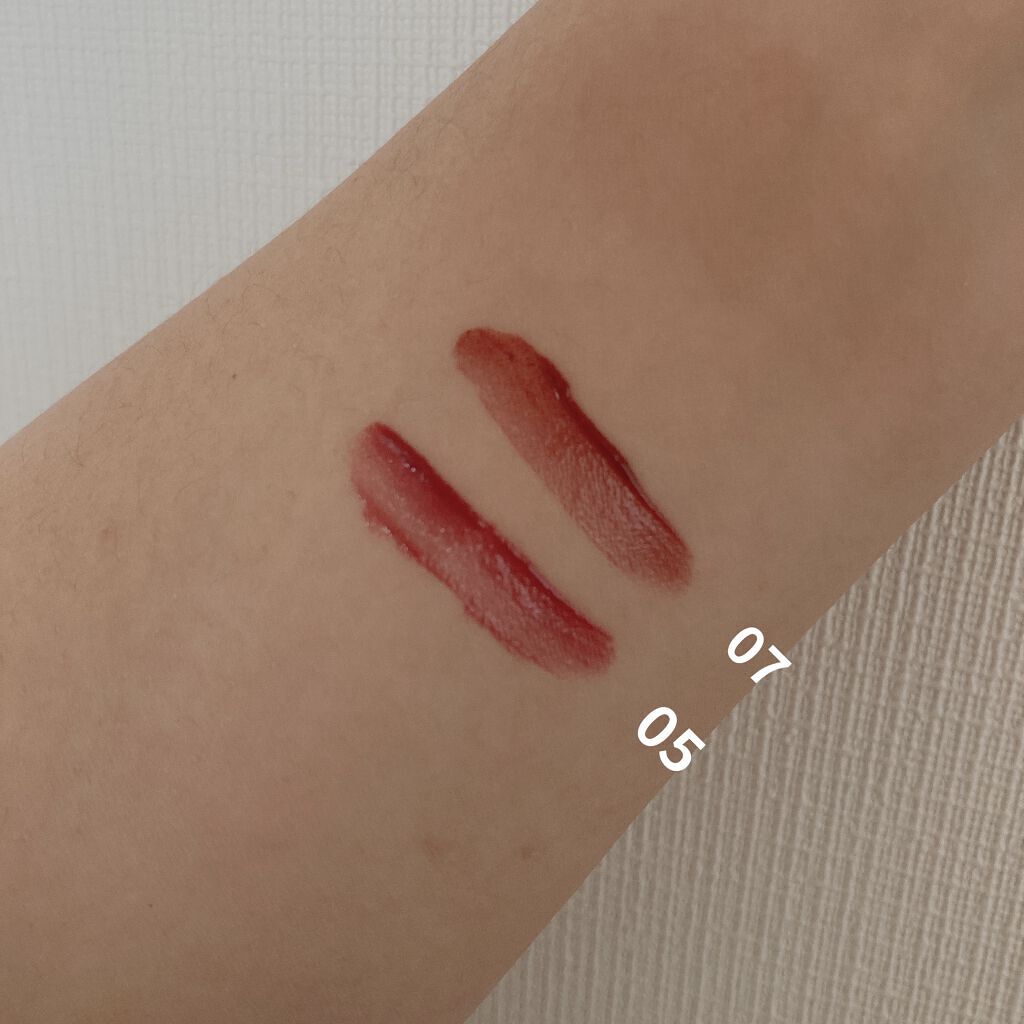 ウォータリーティントリップ/CEZANNE/リップティントを使ったクチコミ（2枚目）