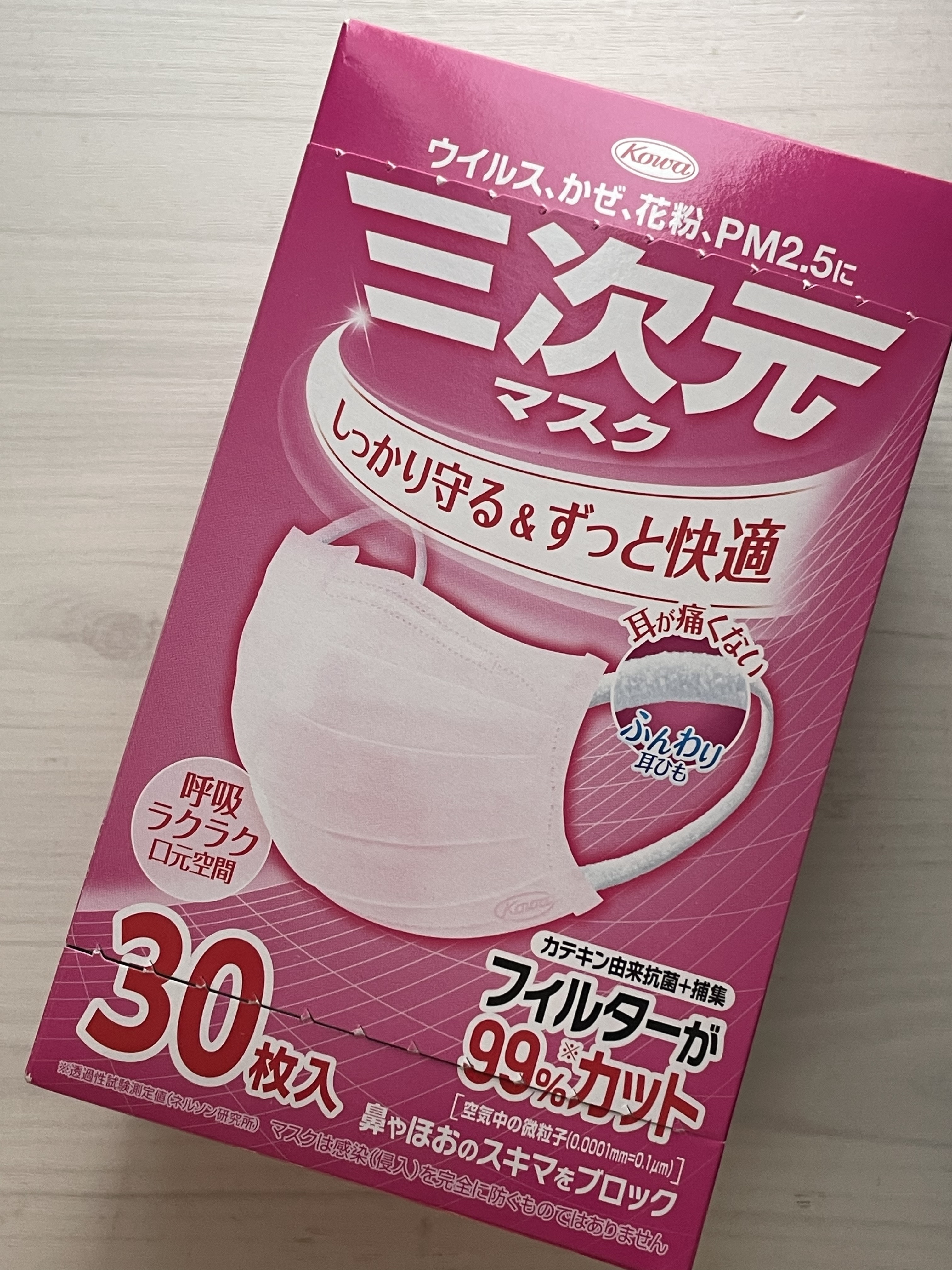 三次元マスク/興和/マスクを使ったクチコミ（1枚目）