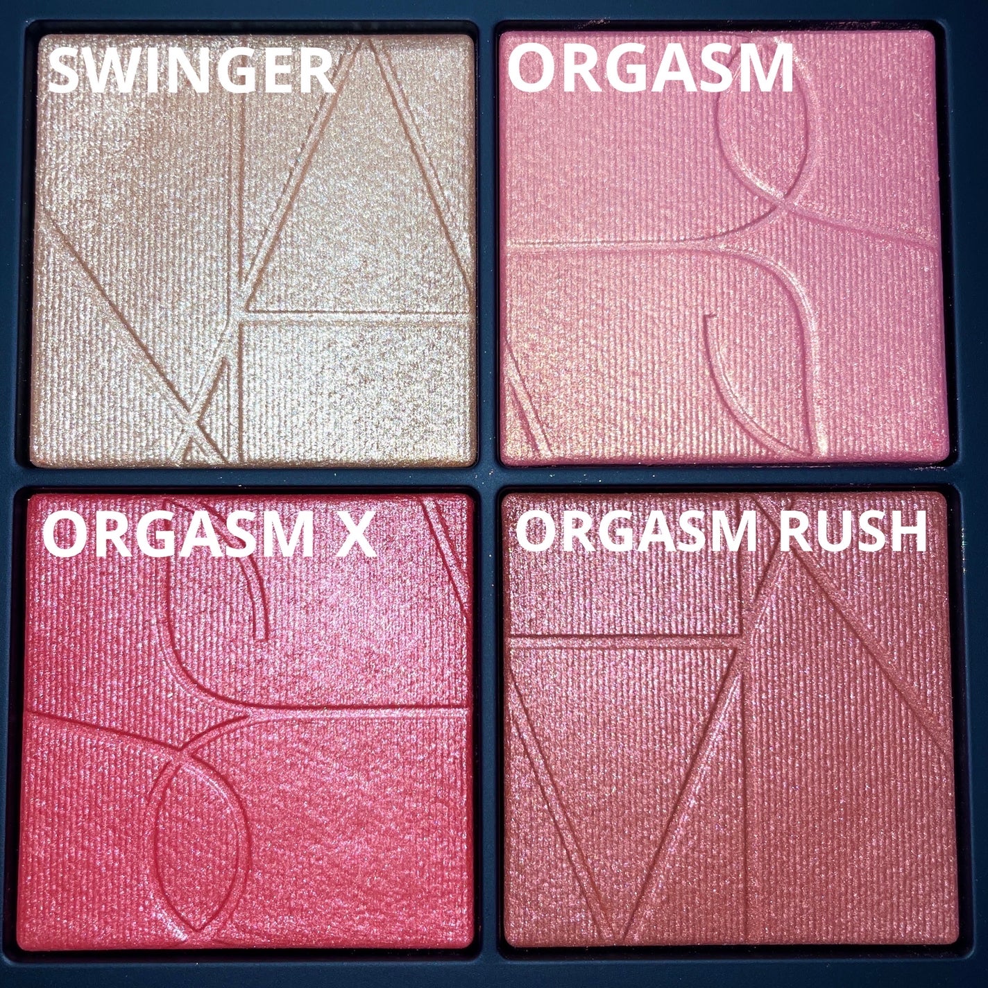 オーガズムフォープレイ ブラッシュクワッド/NARS/パウダーチークを使ったクチコミ(3枚目)