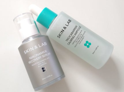 トリシカバリアカーミングアンプル/SKIN&LAB/美容液を使ったクチコミ(5枚目)