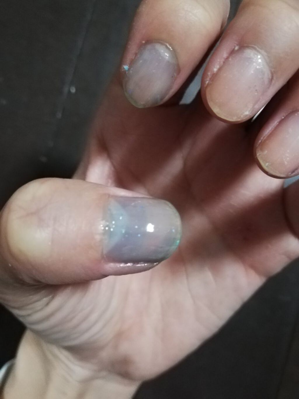 キキララ ネイル/DAISO/マニキュアを使ったクチコミ（2枚目）