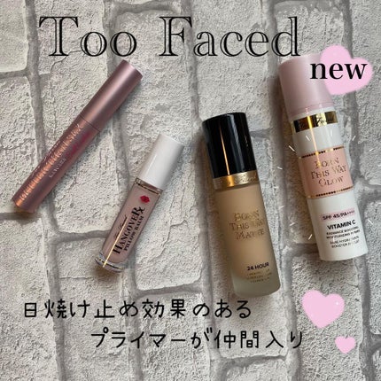 ボーン ディス ウェイ グロウ モイスチュアライジング メイクアップ プライマー/Too Faced/化粧下地を使ったクチコミ(1枚目)
