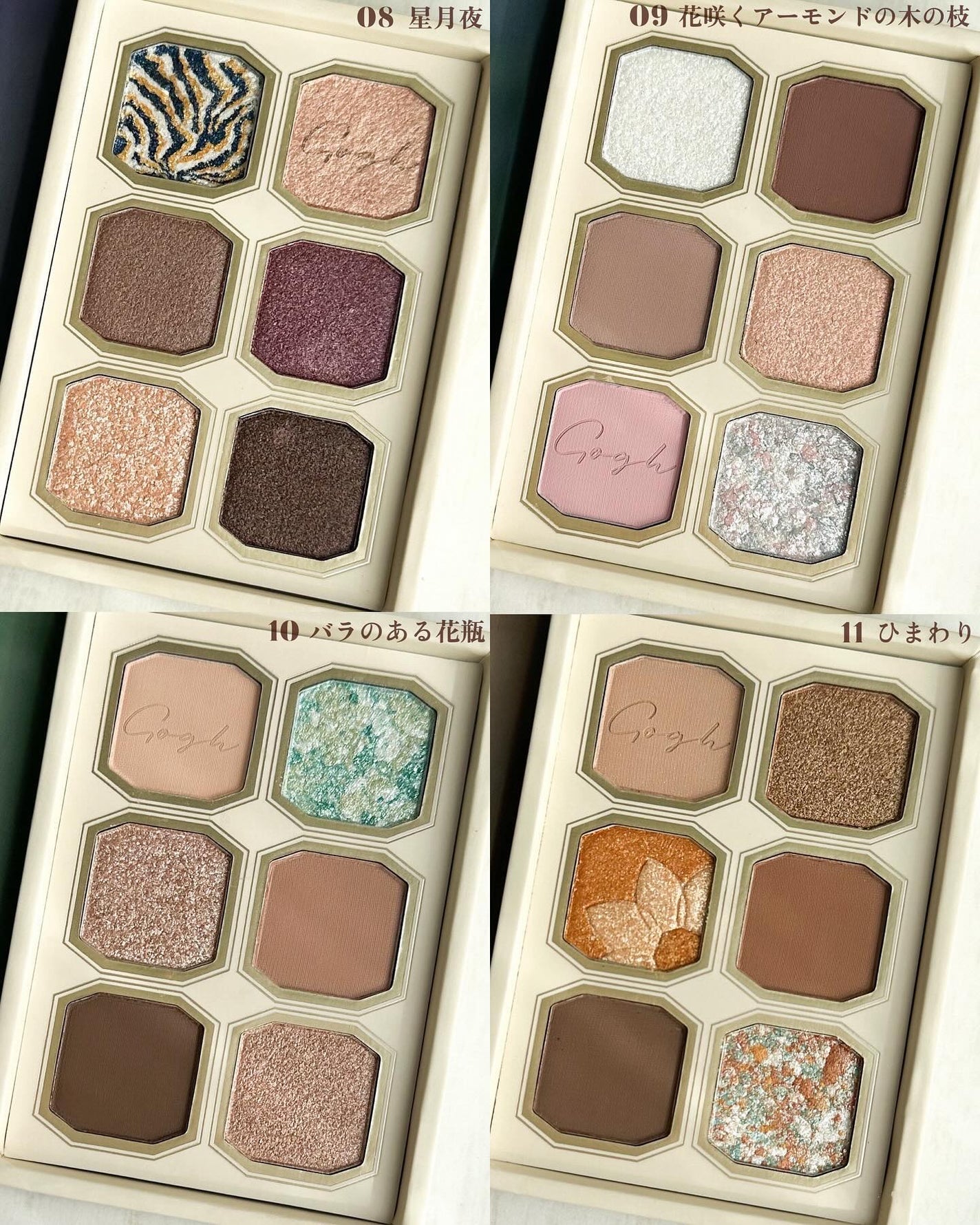 絵画アイシャドウパレット/MilleFée/アイシャドウパレットを使ったクチコミ(2枚目)