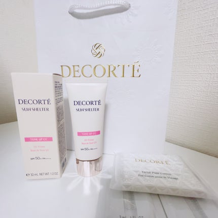 サンシェルター マルチ プロテクション トーンアップCC/DECORTÉ/化粧下地を使ったクチコミ(2枚目)