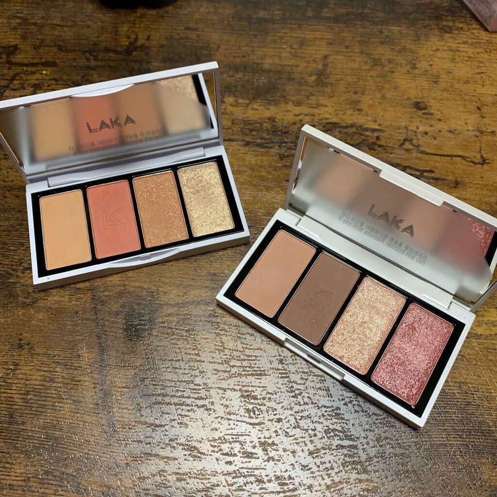 ジャストアイパレット/Laka/アイシャドウパレットを使ったクチコミ(2枚目)