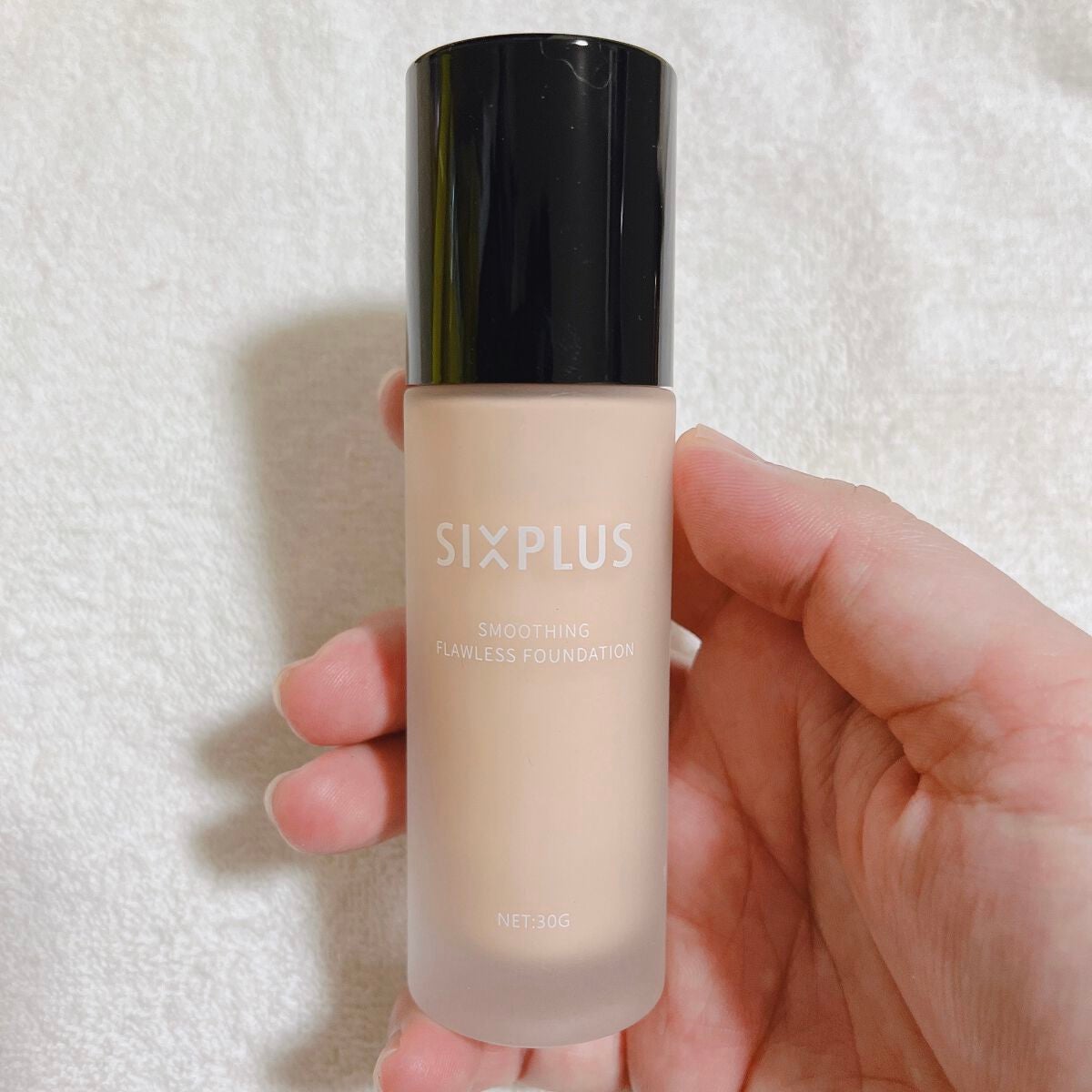 SIXPLUS スムージング フローレス リキッドファンデーション/SIXPLUS/リキッドファンデーションを使ったクチコミ(2枚目)