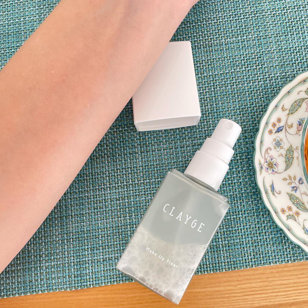 メイクアップフィクサー/CLAYGE/フィックスミストを使ったクチコミ(5枚目)