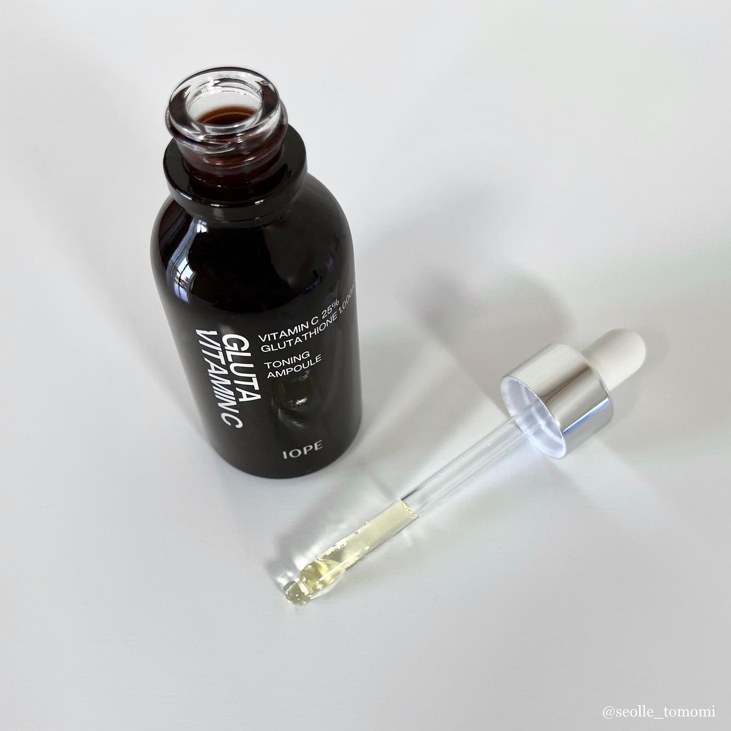 グルタ ビタミンC トーニング アンプル/IOPE/美容液を使ったクチコミ（2枚目）