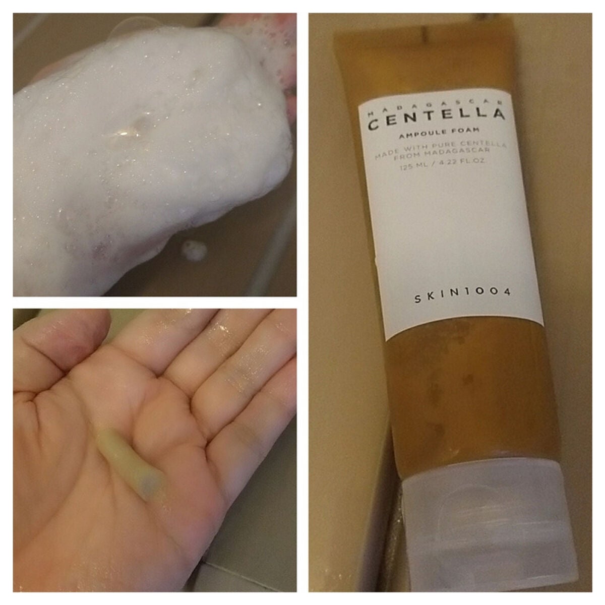 センテラ アンプルフォーム/SKIN1004/洗顔フォームを使ったクチコミ(3枚目)