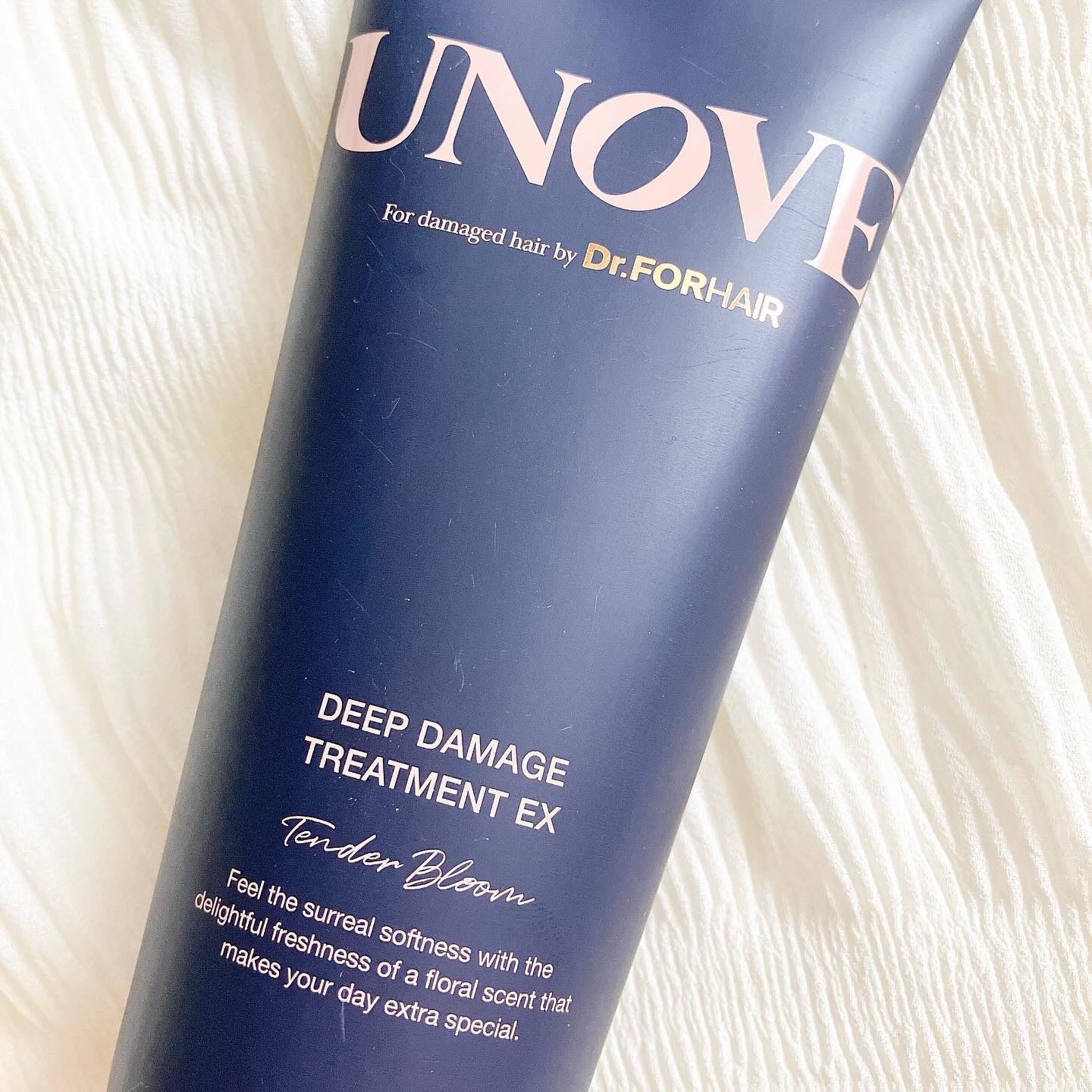 ディープダメージトリートメントEX/UNOVE/洗い流すヘアトリートメントを使ったクチコミ（2枚目）