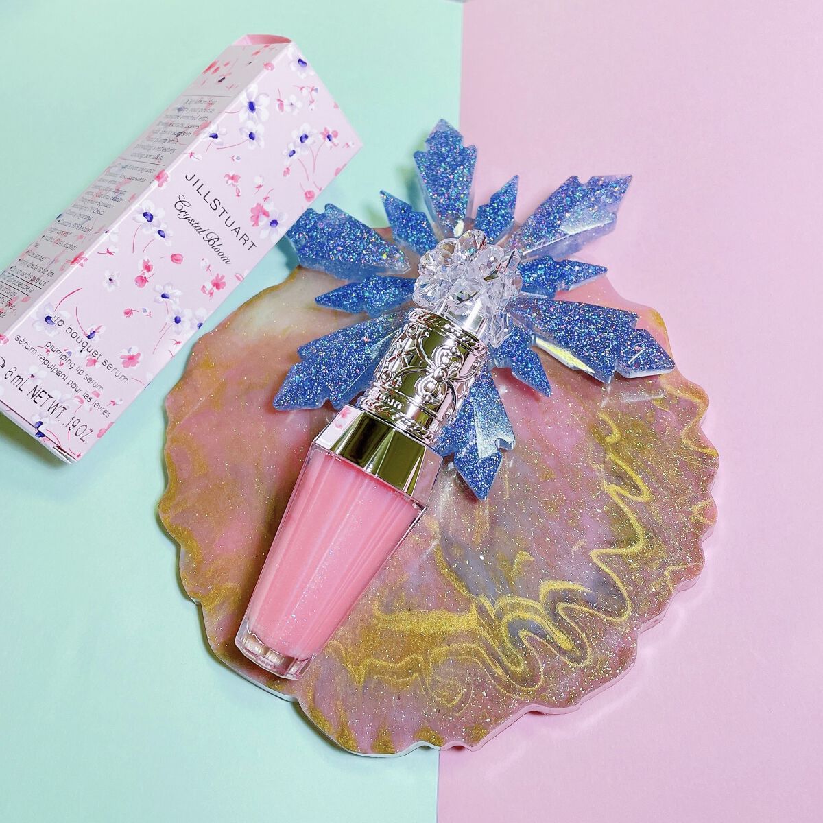 ジルスチュアート　クリスタルブルーム　リップブーケ セラム/JILL STUART/リッププランパーを使ったクチコミ（2枚目）