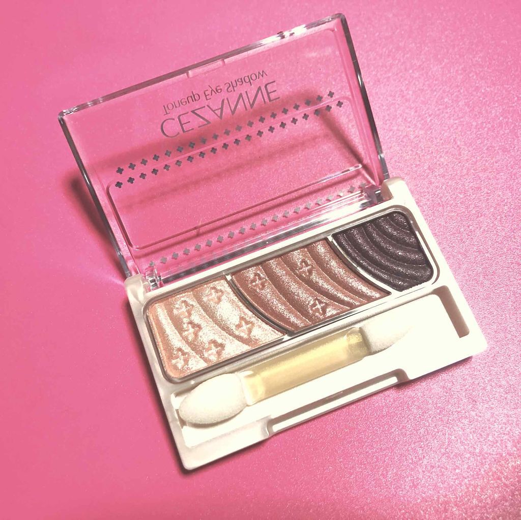 トーンアップアイシャドウ/CEZANNE/アイシャドウパレットを使ったクチコミ(1枚目)