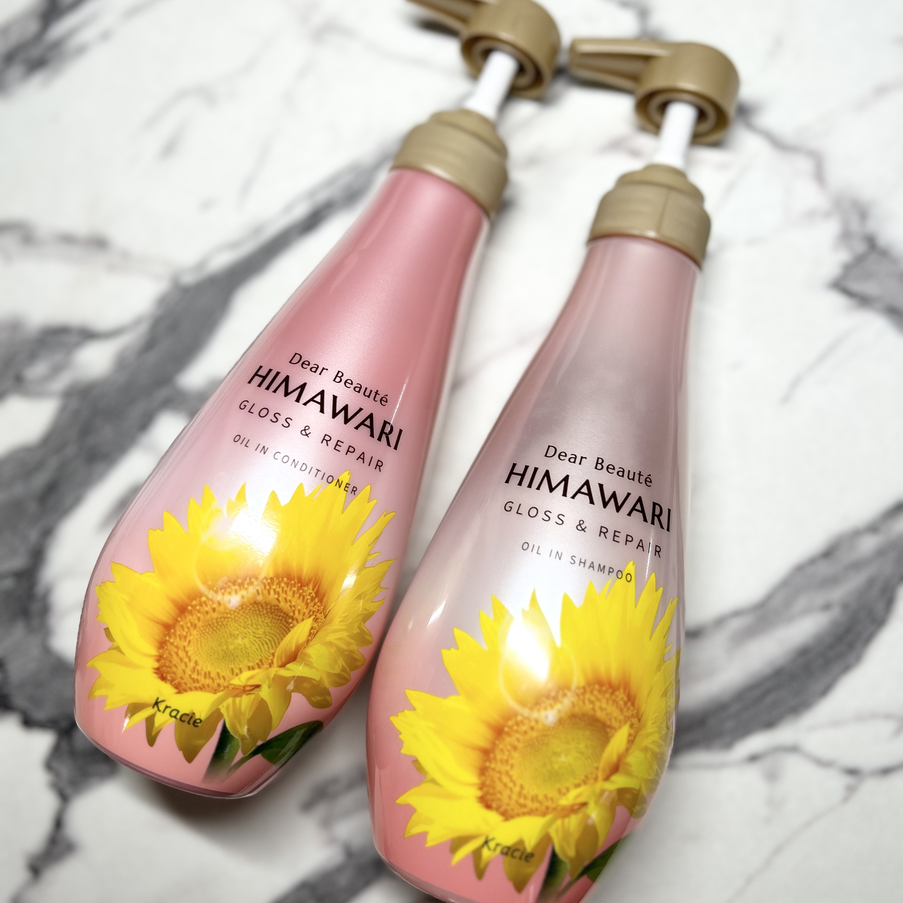 オイルインシャンプー／オイルインコンディショナー (グロス＆リペア)/ディアボーテ/市販シャンプーを使ったクチコミ（1枚目）