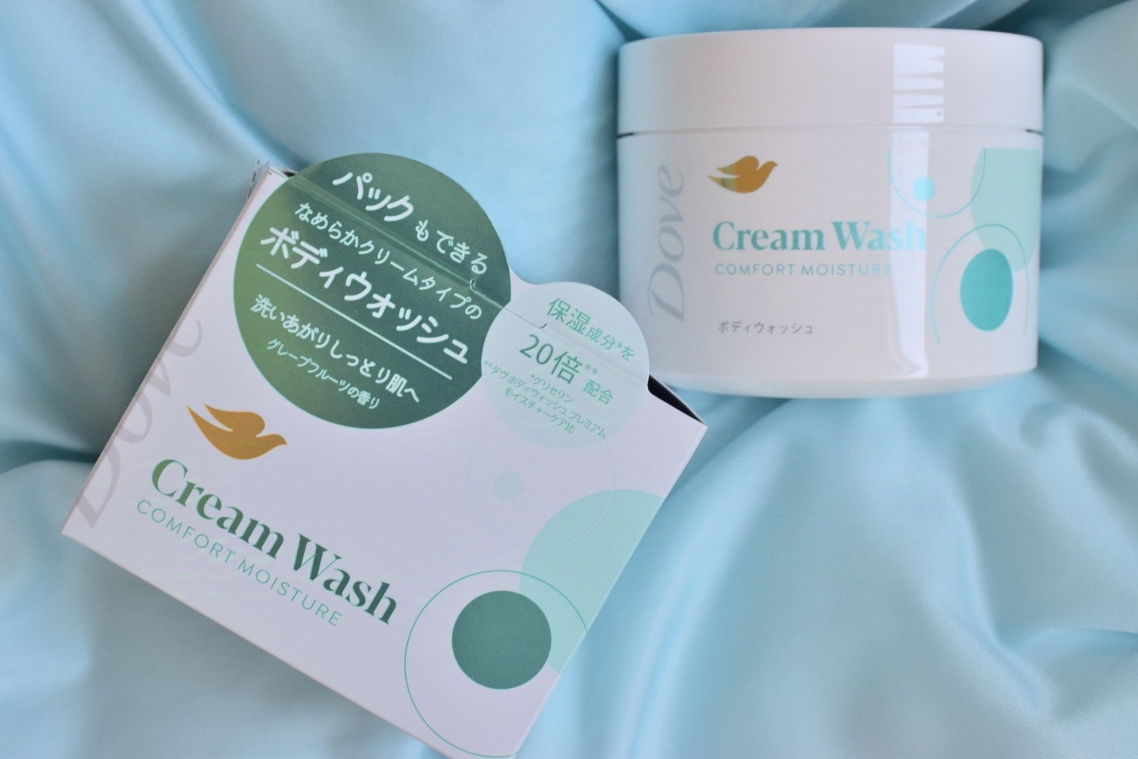 ダヴ クリームボディウォッシュ コンフォートモイスチャー/ダヴ/ボディソープを使ったクチコミ（1枚目）