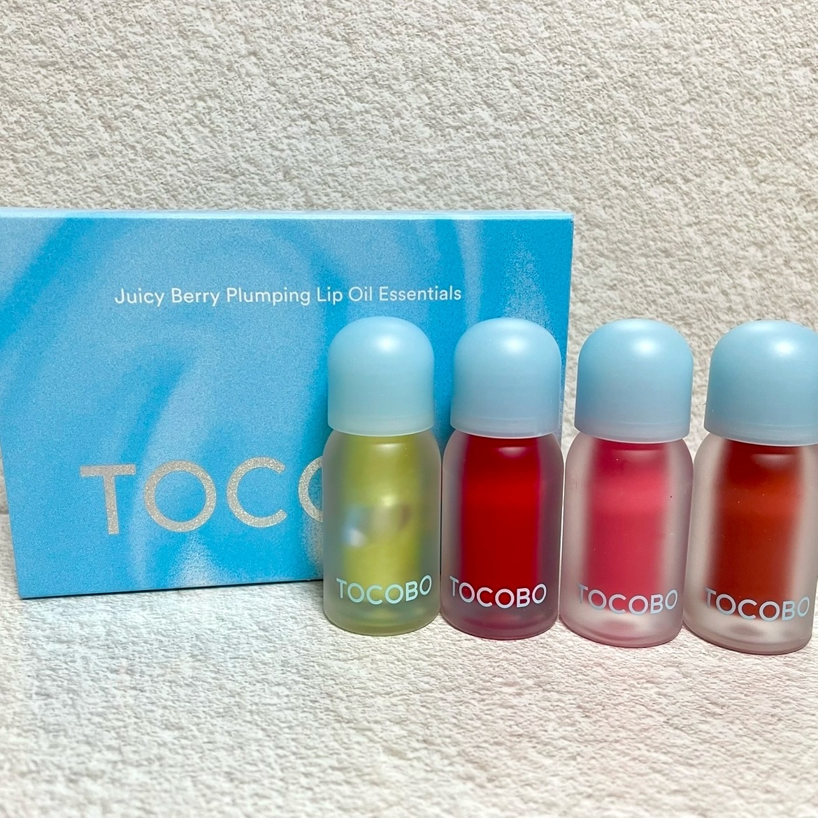 ジューシーベリープランピングリップオイル/TOCOBO/リップグロスを使ったクチコミ（1枚目）