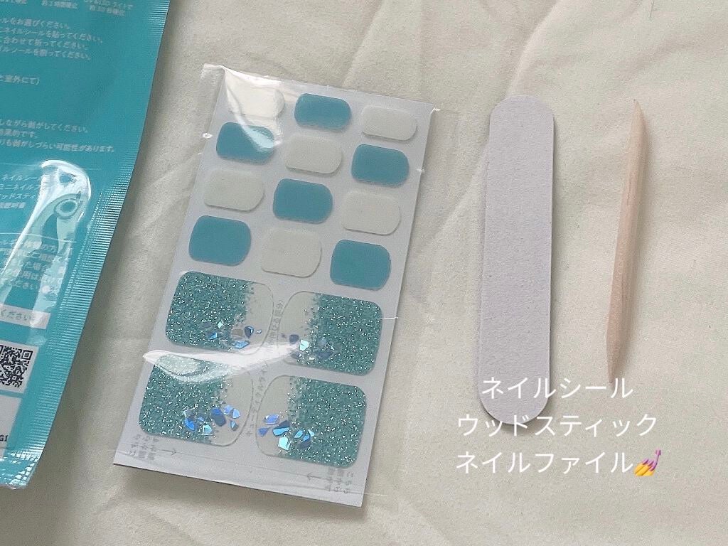 リアルジェルネイルシール/BEAUTY AVENUE/ネイルシールを使ったクチコミ(2枚目)