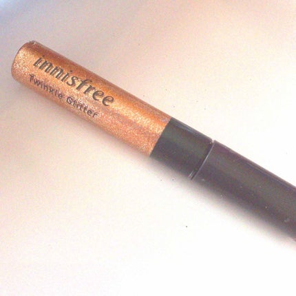 トゥインクル グリッター/innisfree/リキッドアイライナーを使ったクチコミ(1枚目)