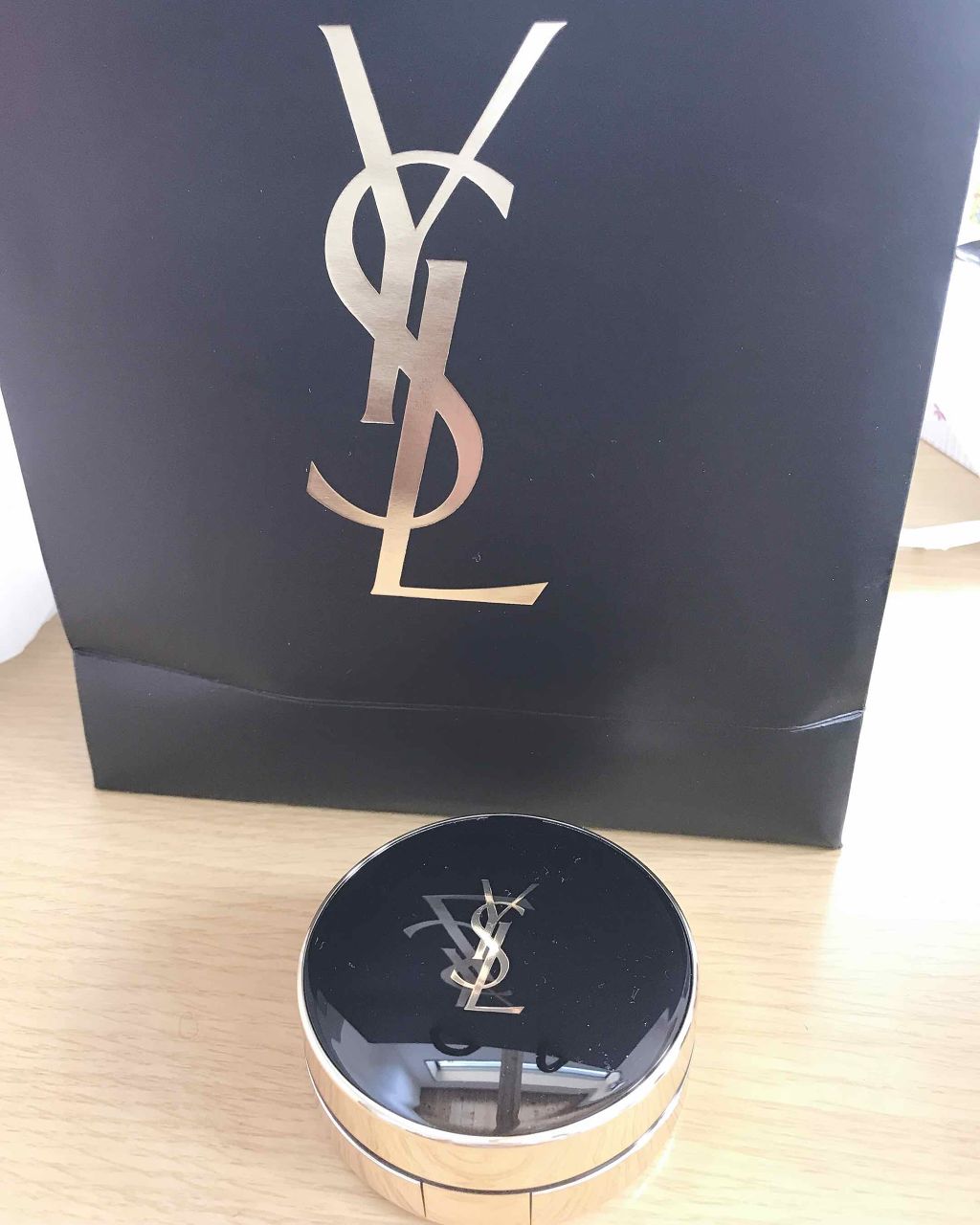 アンクル ド ポー ルクッション/YVES SAINT LAURENT BEAUTE/クッションファンデーションを使ったクチコミ（1枚目）