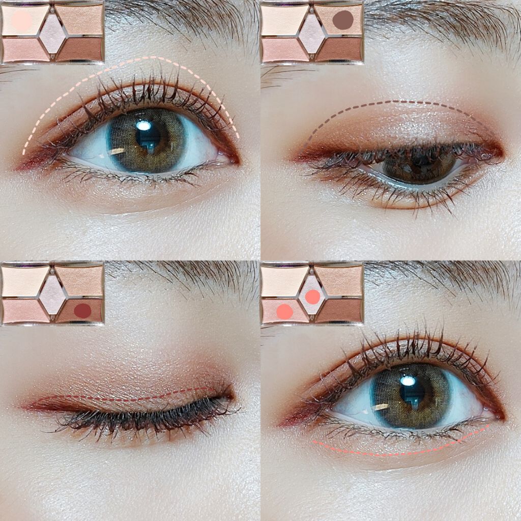 【旧品】パーフェクトスタイリストアイズ/キャンメイク/アイシャドウパレットを使ったクチコミ(3枚目)