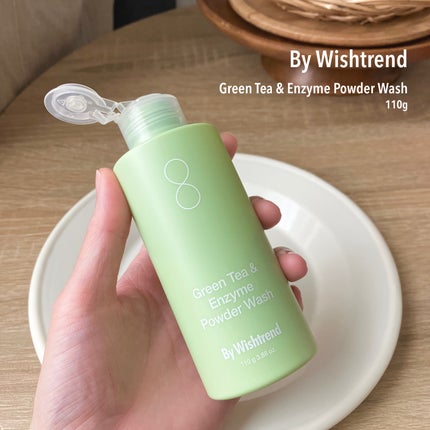 グリーンティー&エンザイムパウダーウォッシュ/By Wishtrend/洗顔パウダーを使ったクチコミ(1枚目)