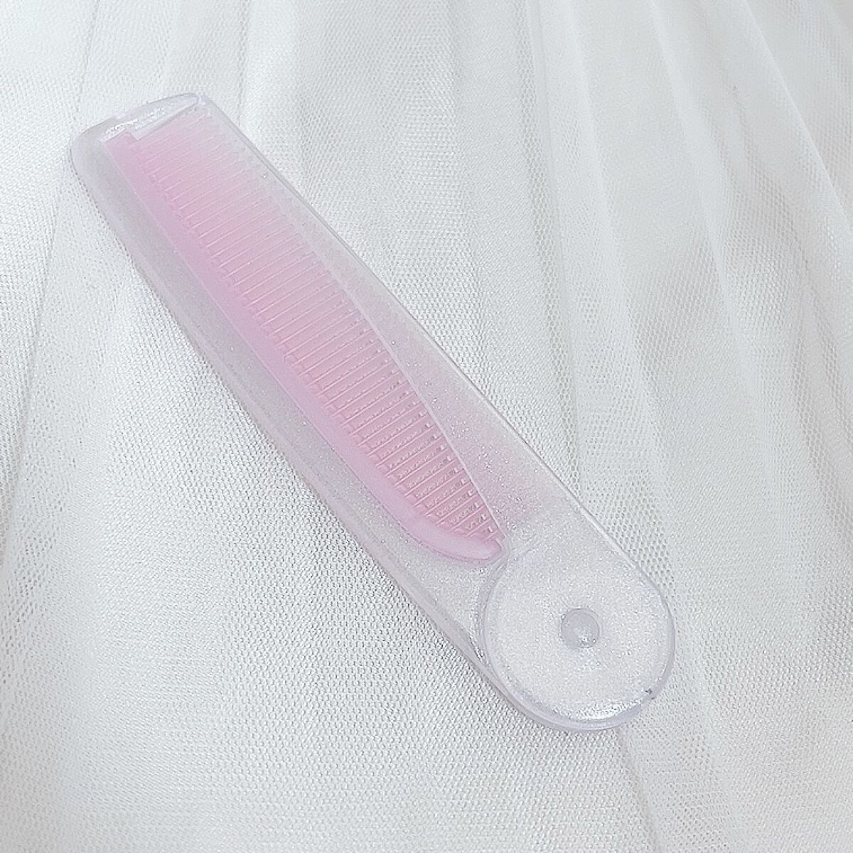 セリア コンパクトセットコームのクチコミ「\安くて便利！！/



♡ ••┈┈┈┈┈┈┈┈•• ♡

#セリア

コンパクトセットコー.....」（3枚目）