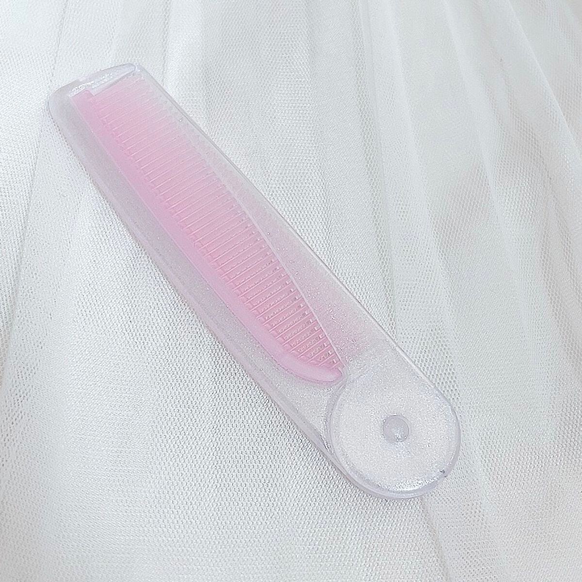 コンパクトセットコーム/セリア/ヘアコームを使ったクチコミ(3枚目)