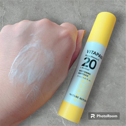 ビタペアC ビタレチ美容液/ネイチャーリパブリック/美容液を使ったクチコミ(9枚目)