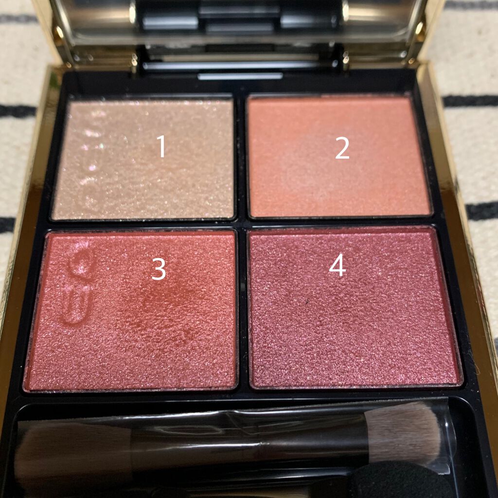 シグニチャー カラー アイズ/SUQQU/アイシャドウパレットを使ったクチコミ(2枚目)