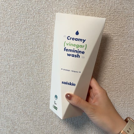 クリーミービネガーフェミニンウォッシュ/suiskin/ボディソープを使ったクチコミ(3枚目)